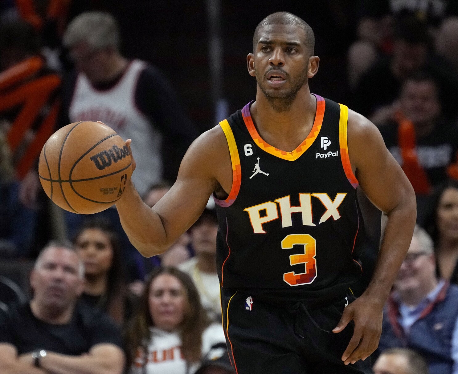 Chris Paul formally introduced by Warriors reveals plenty about